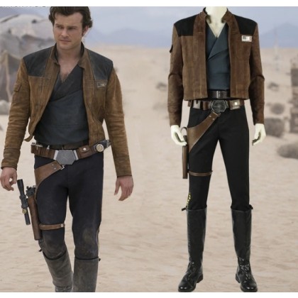 Star Wars Story Han Solo Outfit Cosplay Costume