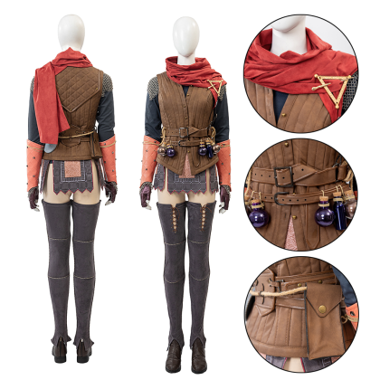 Split Fiction Mio High Quality Cosplay Costume