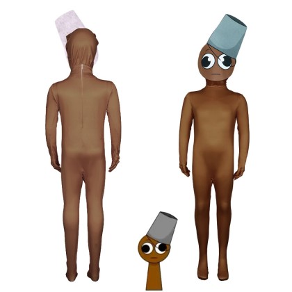 Halloween Parent-child Cosplay Sprunki Incredibox Brud Cosplay Jumpsuit Costume