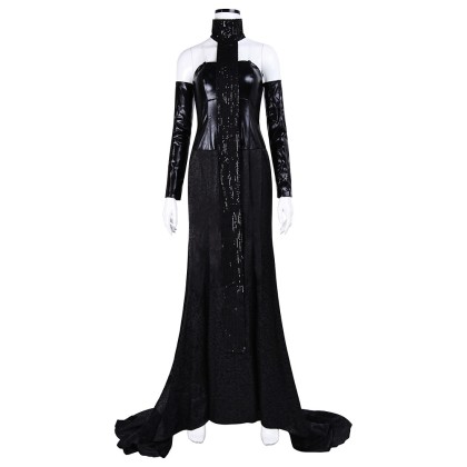 Padme Black Gown Set