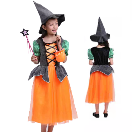 Starlight Witch Halloween Cosplay Costume For Kids