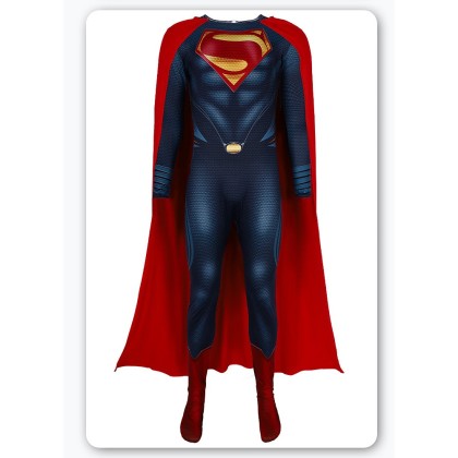 Superman Man of Steel (Jumpsuit + Cape)