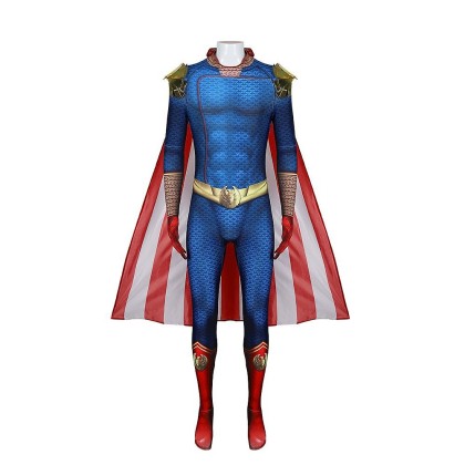 Homelander Jumpsuit + Cape