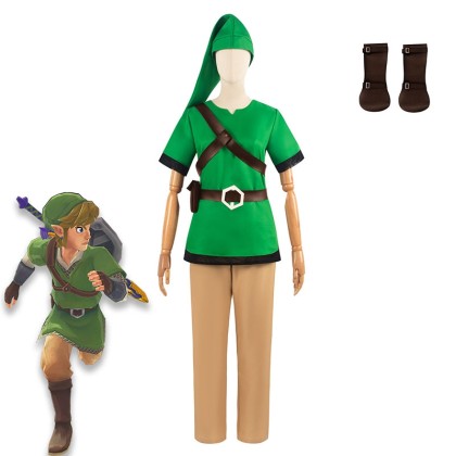 The Legend of Zelda Link Space Warrior Cosplay Costume