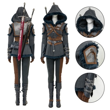 The Witcher 4 Ciri Top Level Cosplay Costume