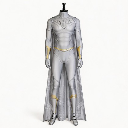 White Vision Jumpsuit And Cape