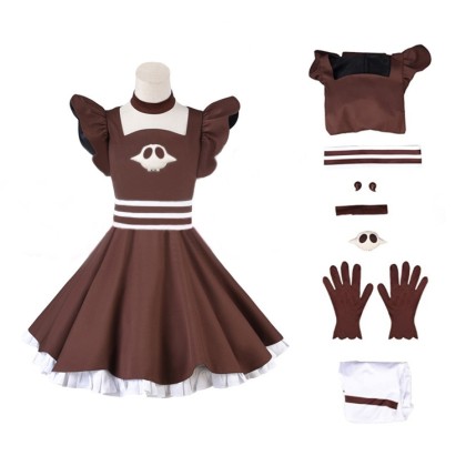 Toilet Bound Hanako-Kun Cosplay Costume Yashiro Nene Coffee Dress