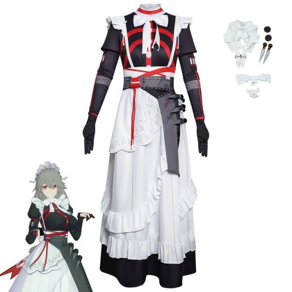 Zenless Zone Zero Alexandrina Maid Cosplay Costume