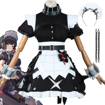 Zenless Zone Zero Ellen Joe Cosplay Costume Maid Outfit