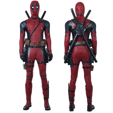 Top Quality Deadpool 2 Wade Wilson Cosplay Costume