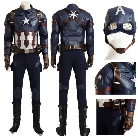 Captain America: Civil War Captain America Cosplay Costumes