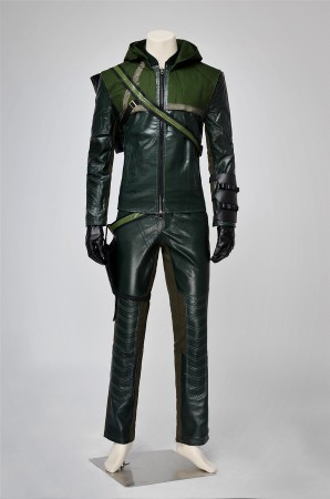 Green Arrow Season 1 Oliver Queen Cosplay Costumes