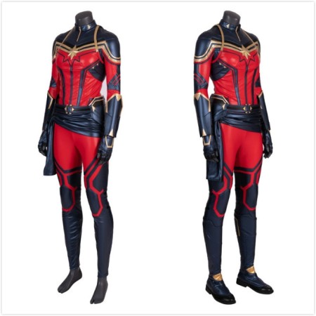 Avengers 4 Endgame Captain Marvel Cosplay Costume