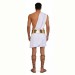 Short Toga With Gold Belt
