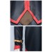 Navy Tunic Set With Red Trim