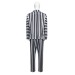 Black And White Striped Suit