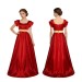 Bridgerton Satin Red