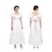 Bridgerton Short White + Belt