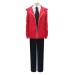Power Red Hoodie Suit