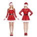 Christmas Dress + Hat + Belt