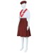 Sophie Set (Shirt, Skirt, Beret, Flower Necklace)