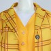 Deep Yellow Plaid Set
