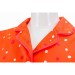 Orange Polka Dot Pajamas