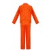 Orange Polka Dot Pajamas