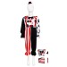 Men Circus Clown (Top + Pants + Hat + Suspenders)