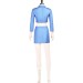 Blue Flight Attendant Set