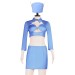 Blue Flight Attendant Set