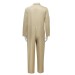 Tan Logo Jumpsuit