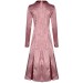 Pink Satin Dress