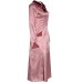 Pink Satin Dress