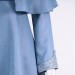 Blue Dress Cape And Hat Set