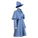 Blue Dress Cape And Hat Set