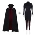 Mavis Dress Set With Cape