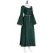 Green Dress With Waist Chain