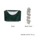 Green Dress With Waist Chain