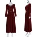 Rhaenyra Wine Red Dress