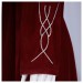 Rhaenyra Wine Red Dress