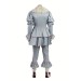 It Movie Pennywise Halloween Deluxe Cosplay Costume