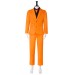 Orange Clown Suit Set