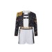 Huntrix Stage M - Black Fringe Jacket, Shorts