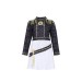 Huntrix Stage Q - Black Sequin Jacket, Sash Skirt