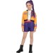 Rumi - Kids Orange Jacket & Purple Shorts