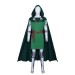 Marvel Doctor Doom Set (Jumpsuit + Vest + Cape + Belt Holster + Badge + Chain + Knee Pads)