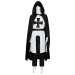 Full Set - White Tunic, Black Cross, Black Cloak