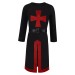 Tunic Only - Black, Wine Cross