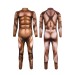 Funny Party Muscle Bodysuit